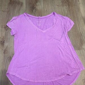 American Eagle Outfitters Pink Short Sleeve Relaxed Tee